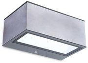 Φωτιστικό Τοίχου Gemini 5189103118 IP54 Led 65x90x143 Stainless Steel Lutec