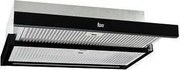 Teka CNL 6415 Plus Ecopower Μαύρος Συρόμενος Απορροφητήρας 60cm Εγγύηση 2+1 Χρόνια