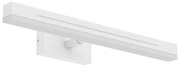 Φωτιστικό Τοίχου Otis 40 2015401001 7,5x40cm Dimmable Led 1300Lm 14W 3000K IP44 White Nordlux Αλουμίνιο, Πλαστικό