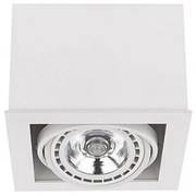 Downlight Σποτ μονόφωτο Box ES111 γκρι μαύρο λευκό Nowodvorski 9497 Λευκό