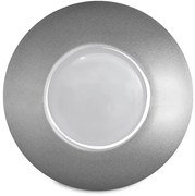 Σποτ φωτιστικό χωνευτό 107 αλουμινίου Φ12 Arapidis-107-ΓΚ-Γκρι 107-ΓΚ