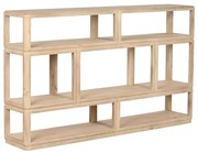 Ράφια Home ESPRIT Φυσικό Ξύλο από Μάνγκο 160 x 30 x 93 cm