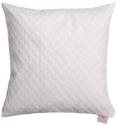 Διακοσμητική Μαξιλαροθήκη (43x43) Viopros Δήλος Εκρού