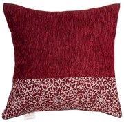 Μαξιλάρι Διακοσμητικό (Με Γέμιση) 2212 Bordo Viopros 42Χ42 Chenille