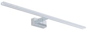 Φωτιστικό Μπάνιου Επιτοίχιο Cezanne L 10682 80x12,8x5cm 15W Led 4000K Chrome Nowodvorski