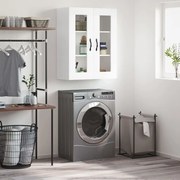 Ντουλάπι Τοίχου Λευκό 69,5 x 34 x 90 εκ. από Επεξεργασμένο Ξύλο