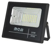 Ηλιακός Προβολέας LED 25W 6000K IP66 SV2560 Μαύρο Αλουμίνιο Aca SV2560 Μαύρο