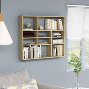 Ραφιέρα Τοίχου Sonoma Δρυς 90 x 16 x 78 εκ. από Επεξ. Ξύλο 802942