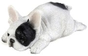Διακοσμητικό Επιτραπέζιο Σκύλος French Bulldog GID111 16x8,5x7,5cm White-Black Espiel Πολυρεσίνη