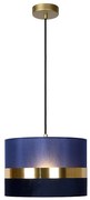 Φωτιστικό Κρεμαστό Lucide 10409-01-35 EXTRAVAGANZA TUSSE Μπλε (Blue)|Χρυσό Χρώμα (Gold Coloured)