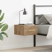 vidaXL Κομοδίνο artisan δρυς 35 x 35 x 20 εκ Επεξεργασμένο ξύλο