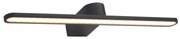 Φωτιστικό Επίτοιχο Aca PN11LEDW504BK PHOEBE Μαύρο Ματ (Black Mat) 4000K