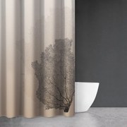 Κουρτίνα Μπάνιου Sea-Water Des 621 Natural Saint Clair 240Πx185Υ 240x185cm Πολυέστερ