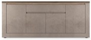 Έπιπλο Τηλεόρασης Ανθρακί Οξειδωμένο 121x43x57