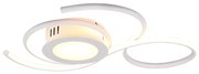 Φωτιστικό Οροφής - Πλαφονιέρα Jive 623410231 36W Led 50x45,5x7,6cm White Mat Trio Lighting Μέταλλο