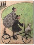 Εκτύπωση καμβά Sam Toft - Double Decker Bike