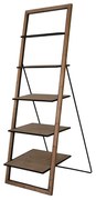 Artekko Shelf Βιβλιοθήκη Ραφιέρα Ξύλο Ελάτης Μέταλλο (63x67x184)cm Artekko SA80177-DS