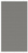 vidaXL Πλισέ περσίδα Ανθρακί 110x200 cm Πλάτος υφάσματος 109,4 cm