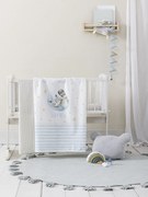 Σετ Σεντόνια Λίκνου 70x110 - Sleepy Racoon 5206482157118
