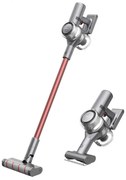 Σκούπα όρθιας τοποθέτησης Dreame V11 VVN6, 450W, 150AW, 25000Pa, 125000 rpm, 0,5 l, 3 λειτουργίες, 90 λεπτά, OLED, HEPA, Ενδείξεις, Γκρι/κόκκινο