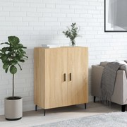 vidaXL Ντουλάπι Sonoma Δρυς 69,5 x 34 x 90 εκ. από Επεξεργασμένο Ξύλο