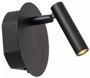 Φωτιστικό Επίτοιχο Lucide 77288-03-30 JOLIJN Μαύρο Ματ (Black Mat) 3000 K