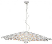 Κρεμαστό Φωτιστικό Οροφής 6xE14 120cm Darina Homelighting 77-4364 Κόκκινο