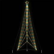vidaXL Χριστουγεννιάτικο δέντρο LED 861 LED πολύχρωμα 478 εκ.