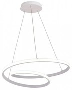 Φωτιστικό Led Οροφής 25W 4000K Φ40cm 1m Λευκό HLL-0153 POWERTECH HLL-0153