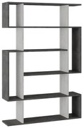 Intrahome Βιβλιοθήκη NOEMI Intrahome σε χρώμα antique γκρι-λευκό 108.5x25.5x161εκ | SKU: INTRAPA-220112282