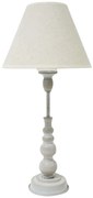 Φωτιστικό Επιτραπέζιο 845521 23x23x49cm E14 40W Antique Grey-Beige Ankor