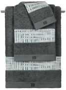 Πετσέτες Μπάνιου (Σετ 3τμχ) Guy Laroche Cuba Cement - Anthracite 500gsm