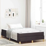 vidaXL Κρεβάτι με ελατήρια Καφέ 120 x 200 cm