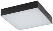 Φωτιστικό Οροφής Πάνελ LED 35W Μαύρο-Λευκό 3000Κ Lid Square 10426 Nowodvorski-10426-Μαύρο-Λευκό 10426