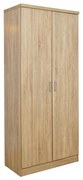 Ντουλάπα Bailey Δίφυλλη Ανοιγόμενη Sonama 60x42x180 εκ. 60x42x180 εκ.