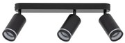 Σποτ Φωτιστικό Οροφής 3xGU10 Ρυθμιζόμενο Jet TK Lighting-6914-Μαύρο 6914