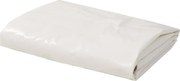 KRAUSMANN 180WW Μουσαμάς με Κρίκους 6 × 8m 180gr/τμ Λευκό-λευκό