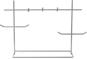 Βάση Κοσμημάτων 498HFT1221 31x13x29cm Silver Aberto Design Μέταλλο