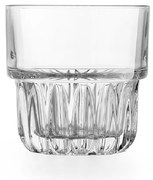 Ποτήρι Στοιβαζόμενο Γυάλινο Διάφανο Summit Everest ESPIEL 355ml-9,23x9,36εκ. S003544K12