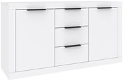 Μπουφές Doha σε λευκή απόχρωση 150x45x80.5εκ Υλικό: CHIPBOARD 361-000103