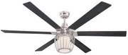 Ανεμιστήρας Οροφής 77W με φωτισμό LED Willa Westinghouse-7225040-Καφέ 7225040
