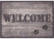 Πατάκι Εισόδου Mondial Welcome Paws 777 40x60cm Dark Beige Sdim 40Χ60