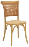 Καρέκλα Karley 263-000041 48x52x89cm Natural