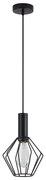 Φωτιστικό Οροφής Μονόφωτο Homelighting 77-8526 Black