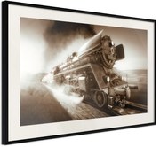 Αφίσα - Steam and Steel - 60x40 - Μαύρο - Με πασπαρτού