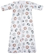 Υπνόσακος Βαμβακερός Με Αποσπώμενα Μανίκια 2.5Tog 2-5 Ετών/90-115εκ. Animal Multicolour Meyco MEY-515056