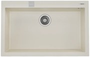 Teka Forsquare 72.40 TG Bright Cream Ένθετος Γρανιτένιος Νεροχύτης 80 cm