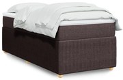 ΚΡΕΒΑΤΙ BOXSPRING ΜΕ ΣΤΡΩΜΑ ΣΚΟΥΡΟ ΚΑΦΕ 90X190 ΕΚ. ΥΦΑΣΜΑΤΙΝΟ 3285535