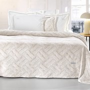 Κουβέρτα Lucid Natural Guy Laroche King Size 260x250cm Βαμβάκι-Chenille