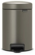 Brabantia 648999 Καλαθάκι Μπάνιου 3L, Platinum